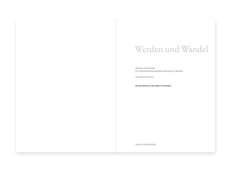 Werden und Wandel (Becoming and Change)